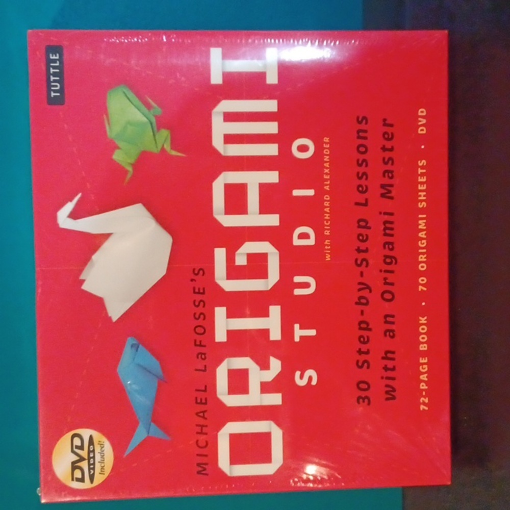 Origami Studio Lessons Kit with Book And DVD